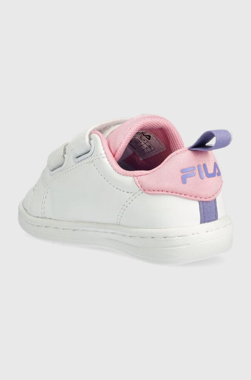 Fila Dětské sneakers boty FFK0113 CROSSCOURT 2 NT velcro bílá barva - Pepit.cz