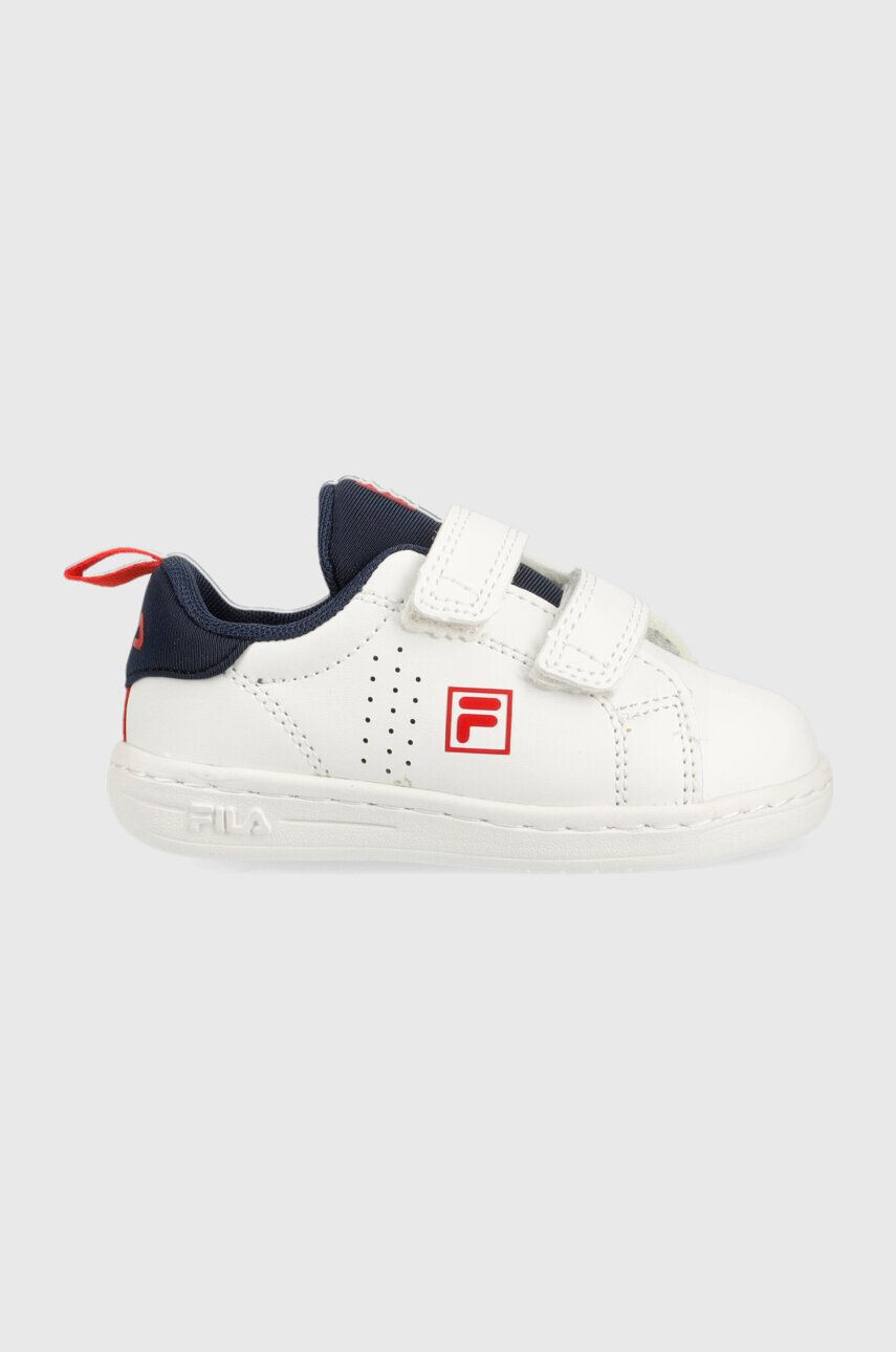 Fila Dětské sneakers boty FFK0113 CROSSCOURT 2 NT velcro bílá barva - Pepit.cz