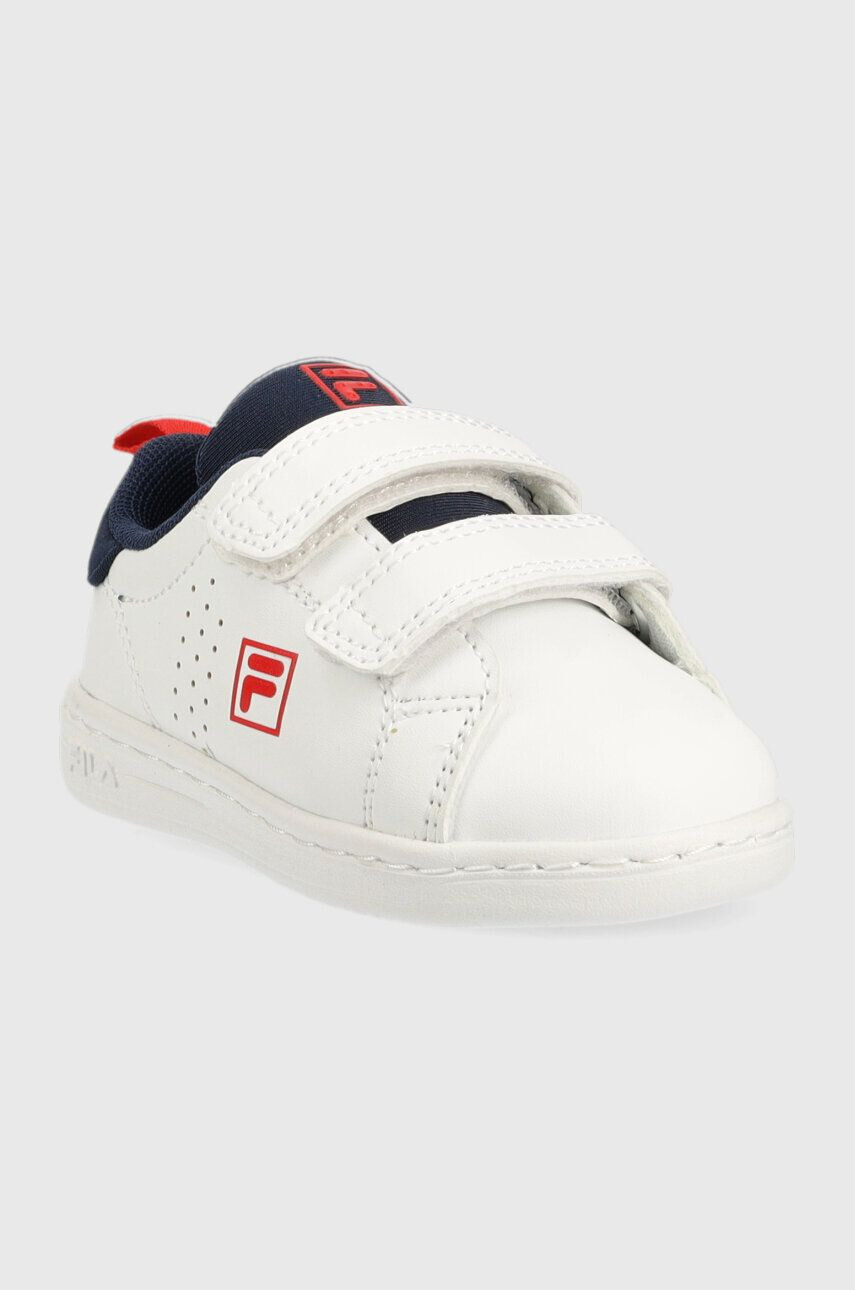 Fila Dětské sneakers boty FFK0113 CROSSCOURT 2 NT velcro bílá barva - Pepit.cz