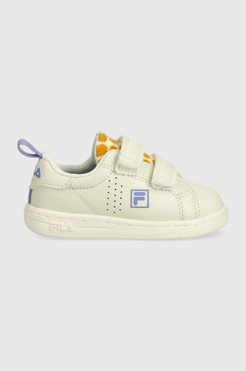 Fila Dětské sneakers boty FFK0114 CROSSCOURT 2 NT A velcro béžová barva China - Pepit.cz