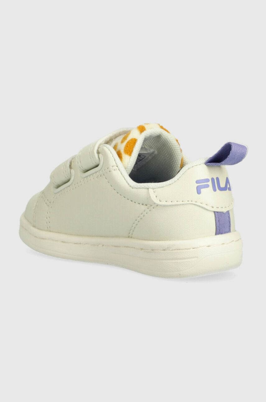 Fila Dětské sneakers boty FFK0114 CROSSCOURT 2 NT A velcro béžová barva China - Pepit.cz