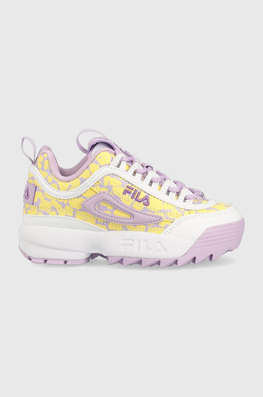 Fila Dětské sneakers boty FFK0115 DISRUPTOR F fialová barva - Pepit.cz