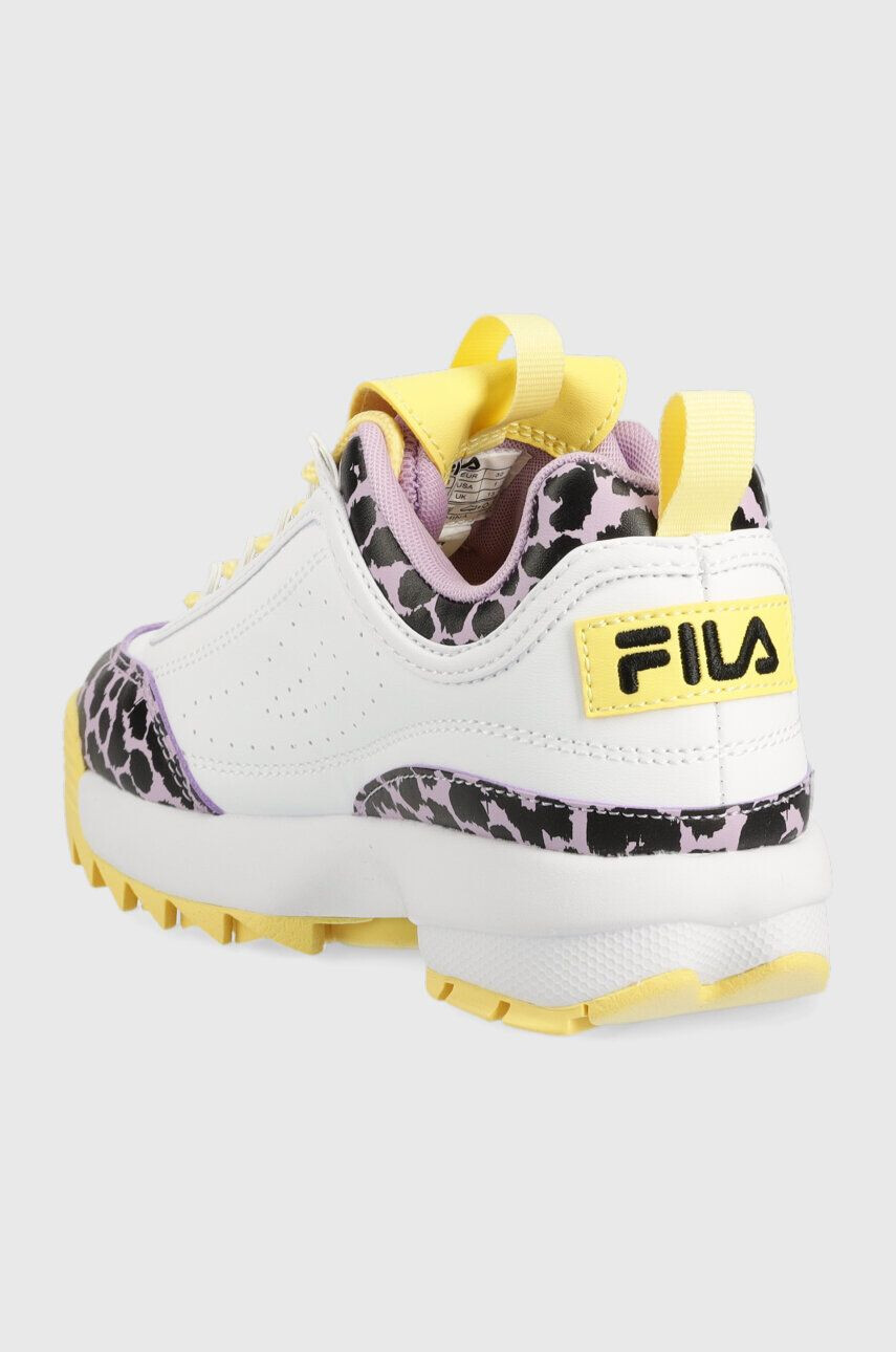 Fila Dětské sneakers boty FFK0115 DISRUPTOR F bílá barva - Pepit.cz