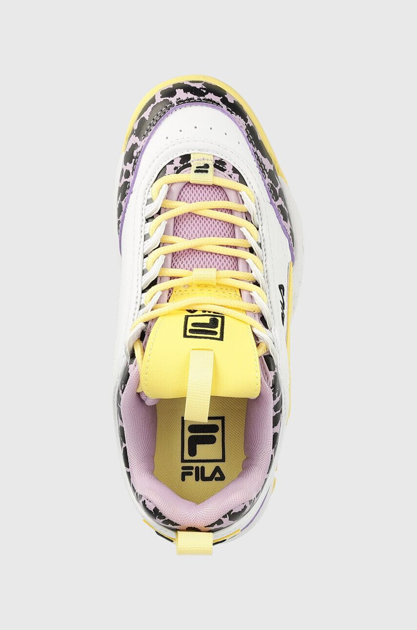 Fila Dětské sneakers boty FFK0115 DISRUPTOR F bílá barva - Pepit.cz