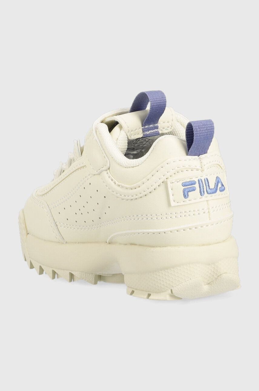 Fila Dětské sneakers boty FFK0144 DISRUPTOR E A béžová barva - Pepit.cz