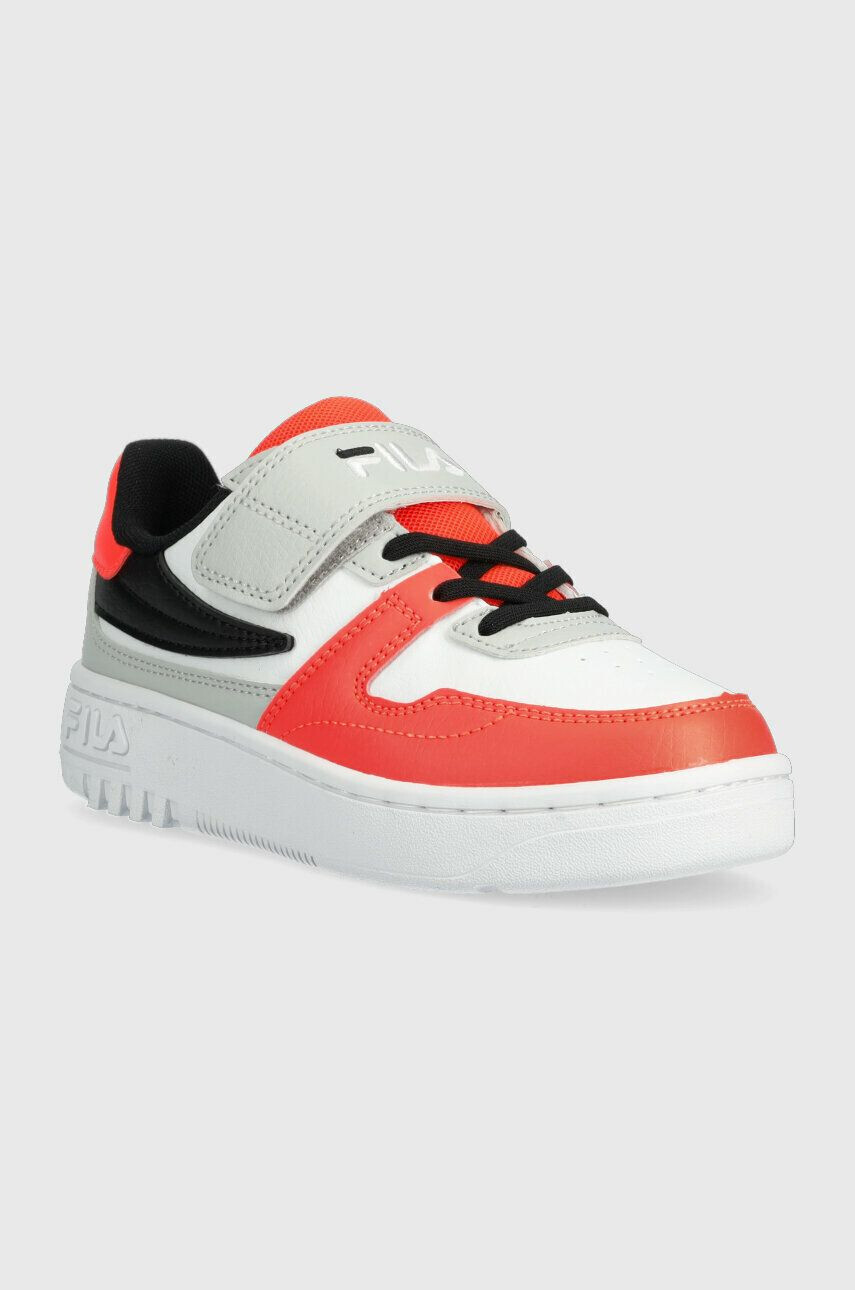 Fila Dětské sneakers boty FXVENTUNO VELCRO růžová barva - Pepit.cz