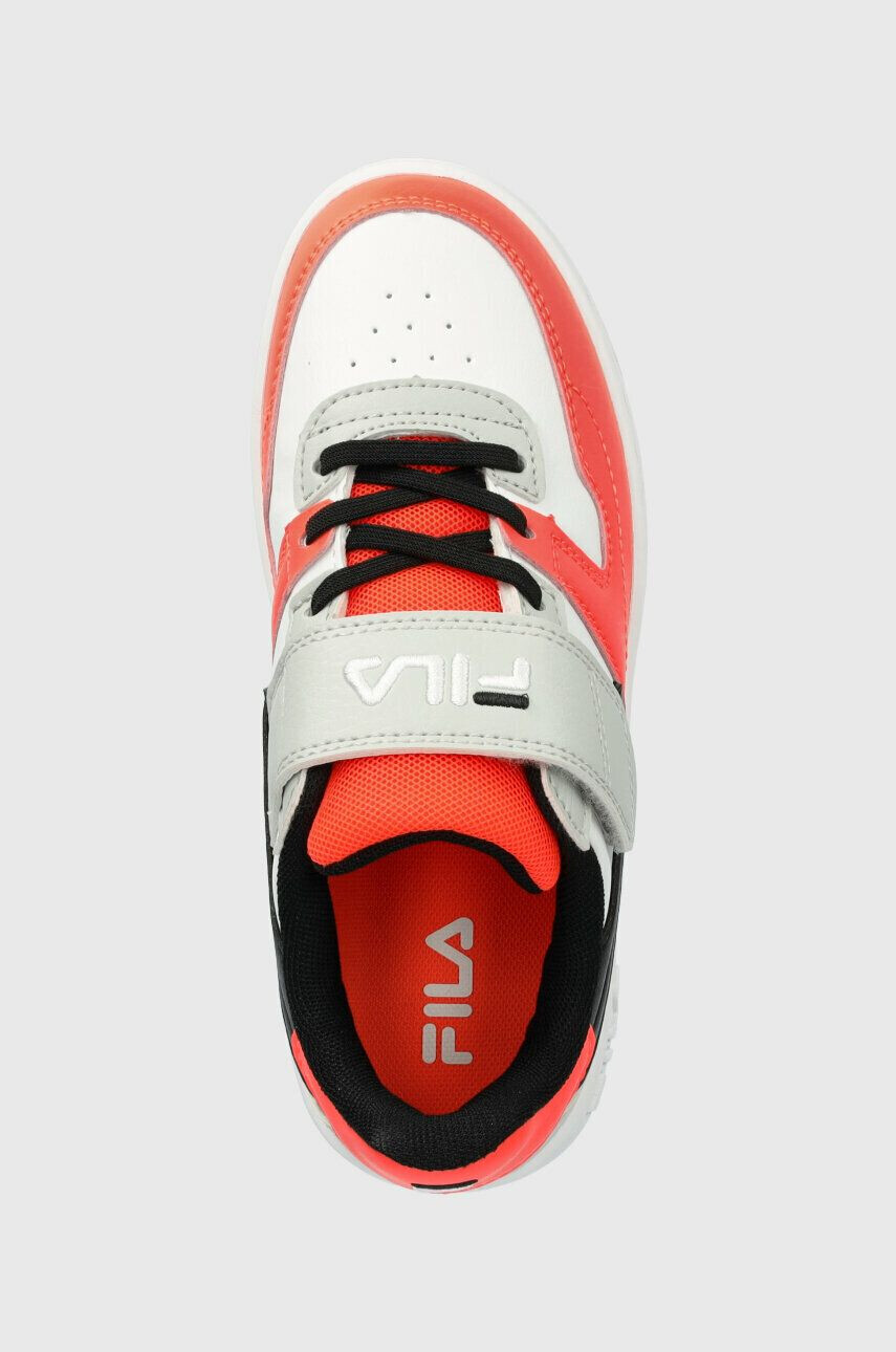 Fila Dětské sneakers boty FXVENTUNO VELCRO růžová barva - Pepit.cz