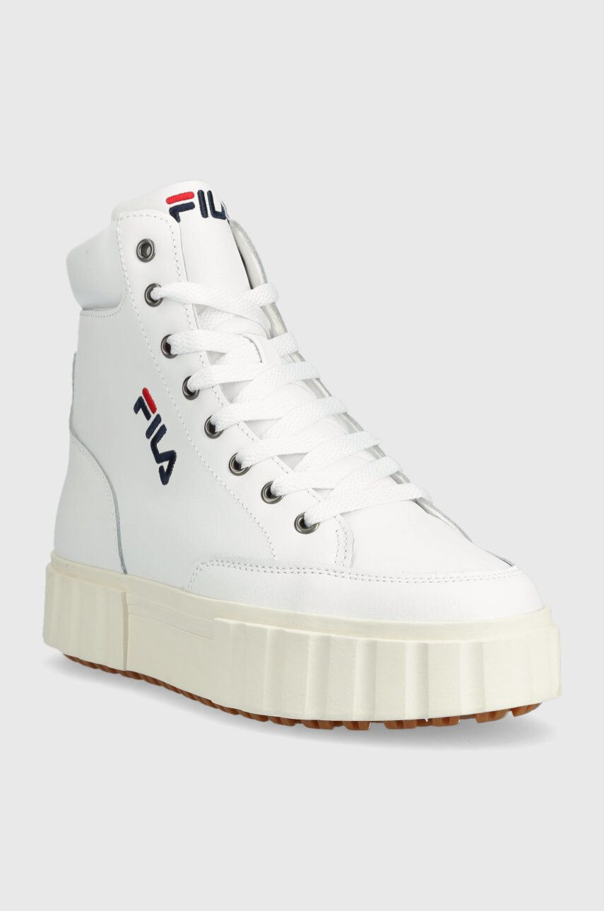 Fila Dětské sneakers boty Sandblast bílá barva - Pepit.cz