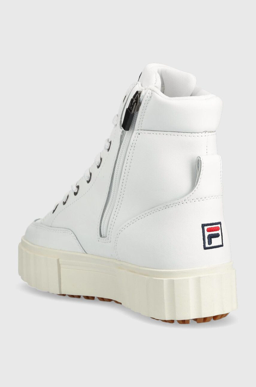 Fila Dětské sneakers boty Sandblast bílá barva - Pepit.cz