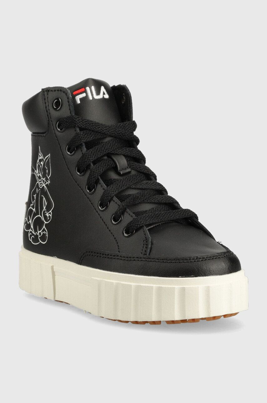 Fila Dětské sneakers boty Sandblast X Tom And Jerry černá barva - Pepit.cz