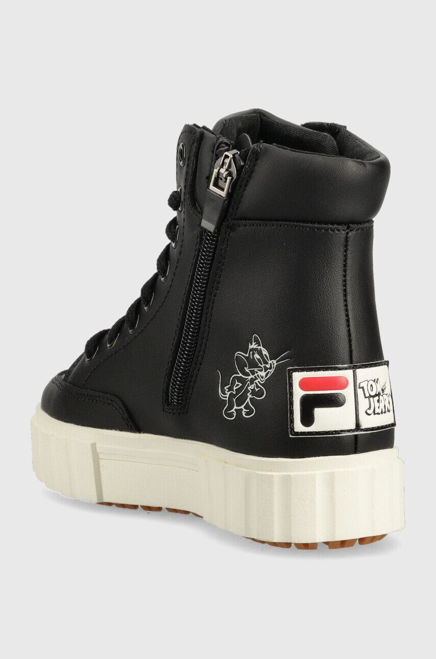 Fila Dětské sneakers boty Sandblast X Tom And Jerry černá barva - Pepit.cz