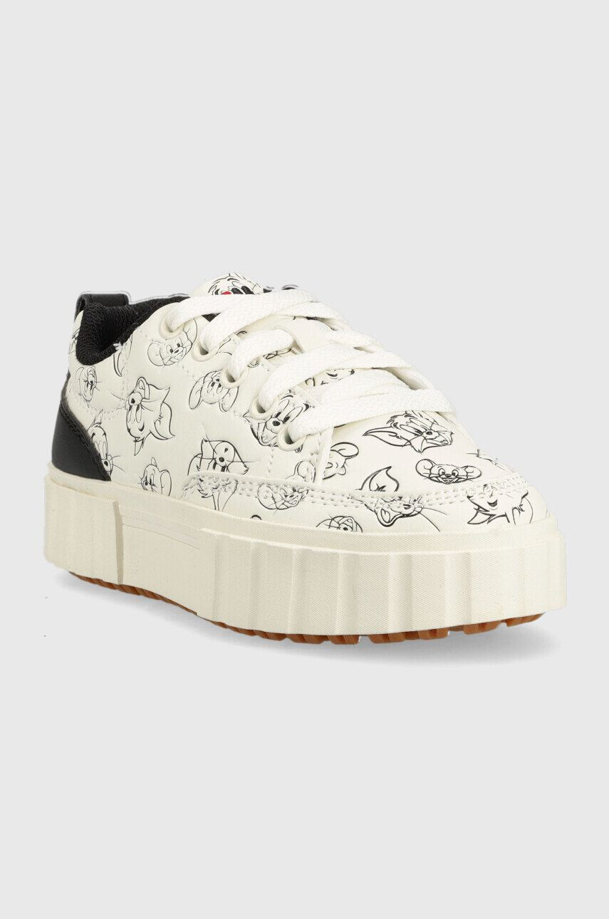 Fila Dětské sneakers boty Sandblast X Tom&jerry bílá barva - Pepit.cz