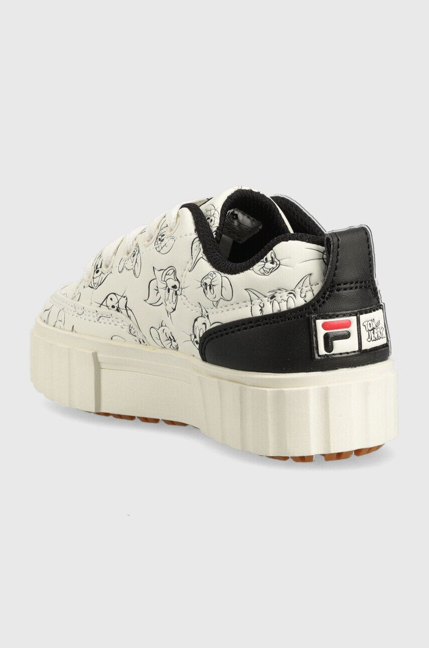 Fila Dětské sneakers boty Sandblast X Tom&jerry bílá barva - Pepit.cz