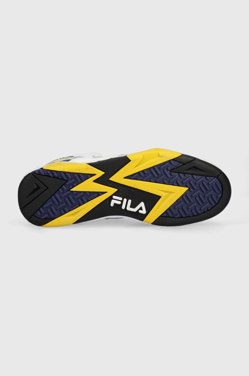 Fila Kožené sneakers boty M-squad bílá barva - Pepit.cz