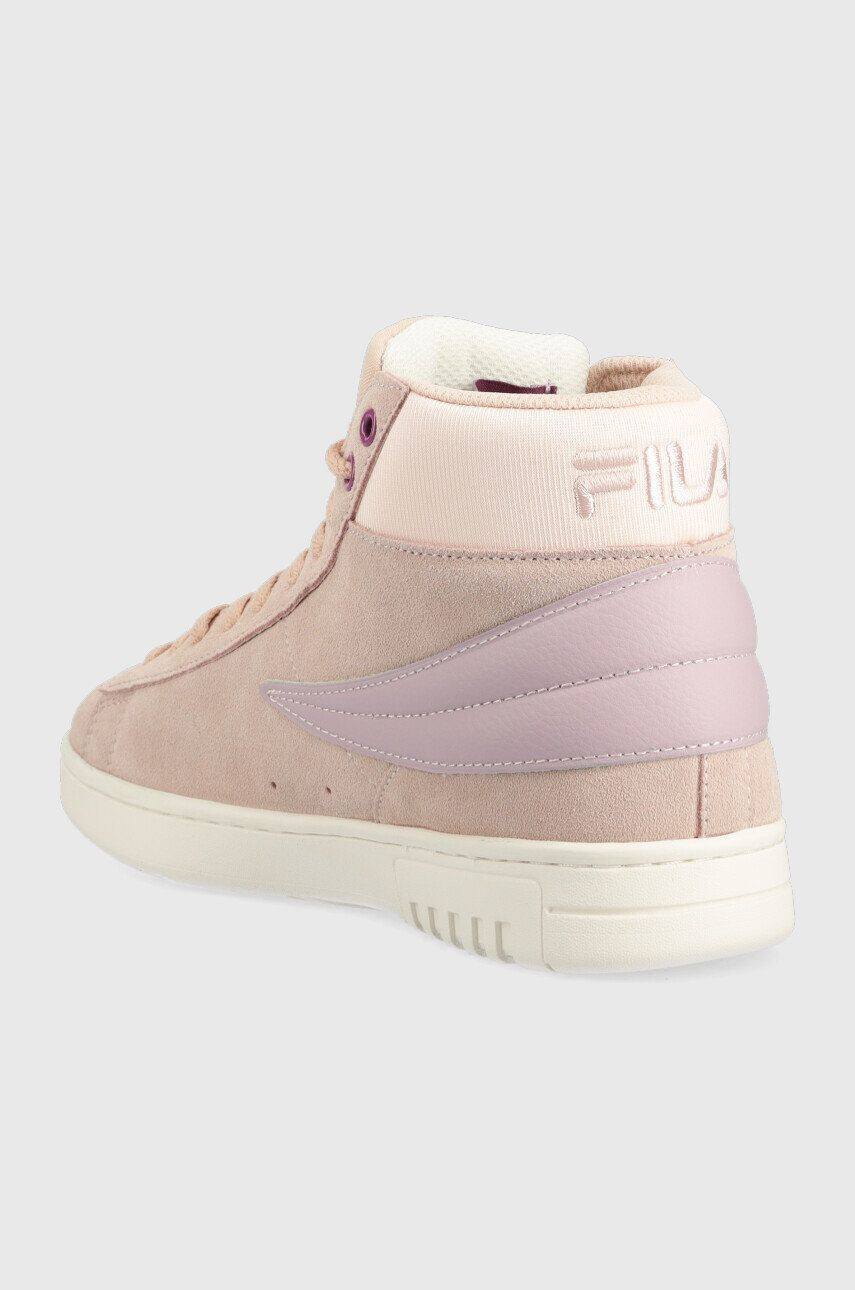 Fila Semišové sneakers boty Highflyer růžová barva - Pepit.cz