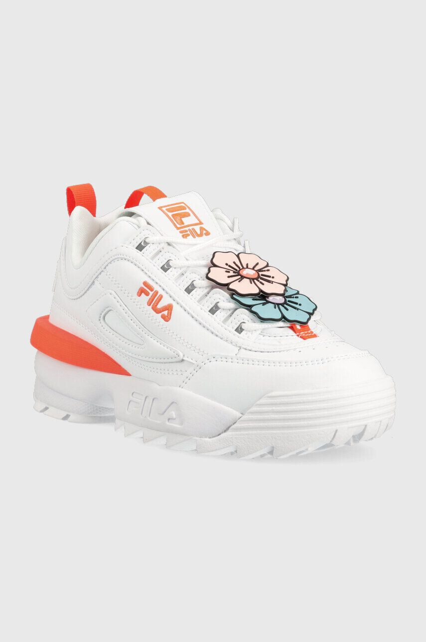 Fila Sneakers boty DISRUPTOR FLOWER bílá barva - Pepit.cz