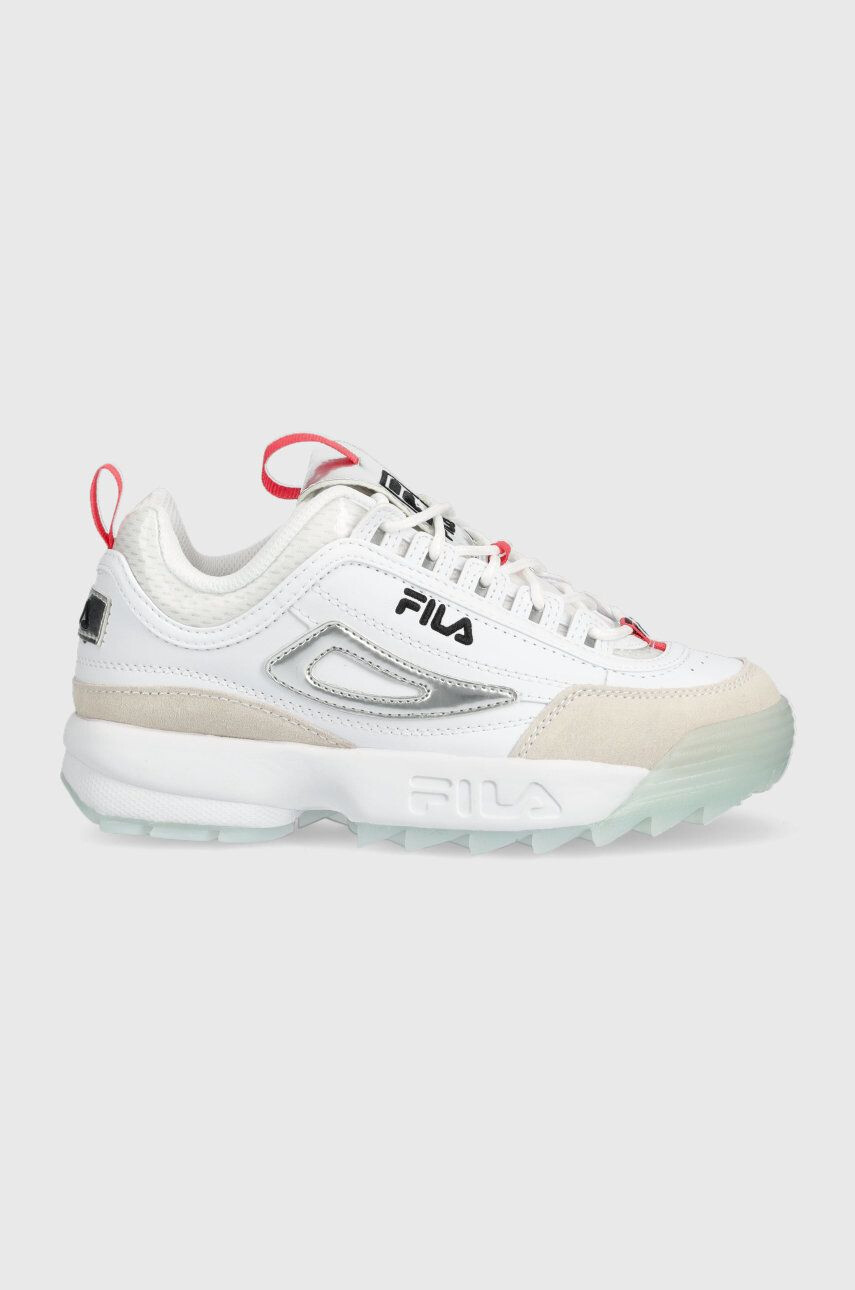 Fila Sneakers boty Disruptor M bílá barva - Pepit.cz