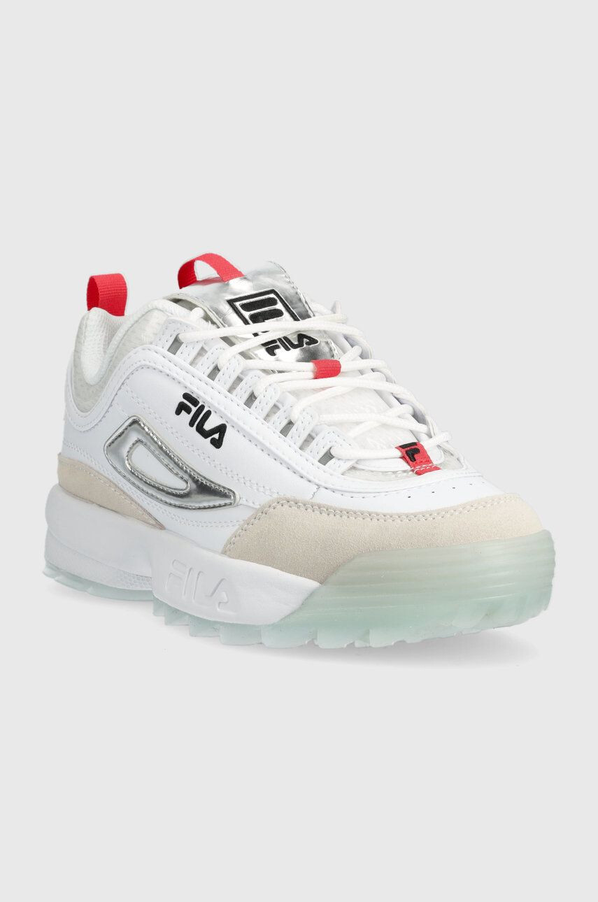 Fila Sneakers boty Disruptor M bílá barva - Pepit.cz