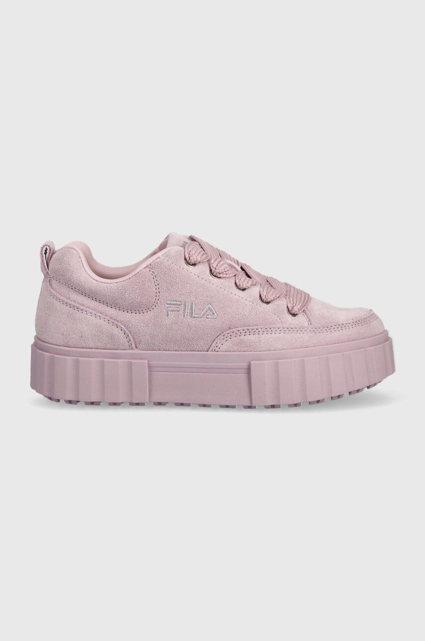 Fila Sneakers boty Sandblast S fialová barva - Pepit.cz