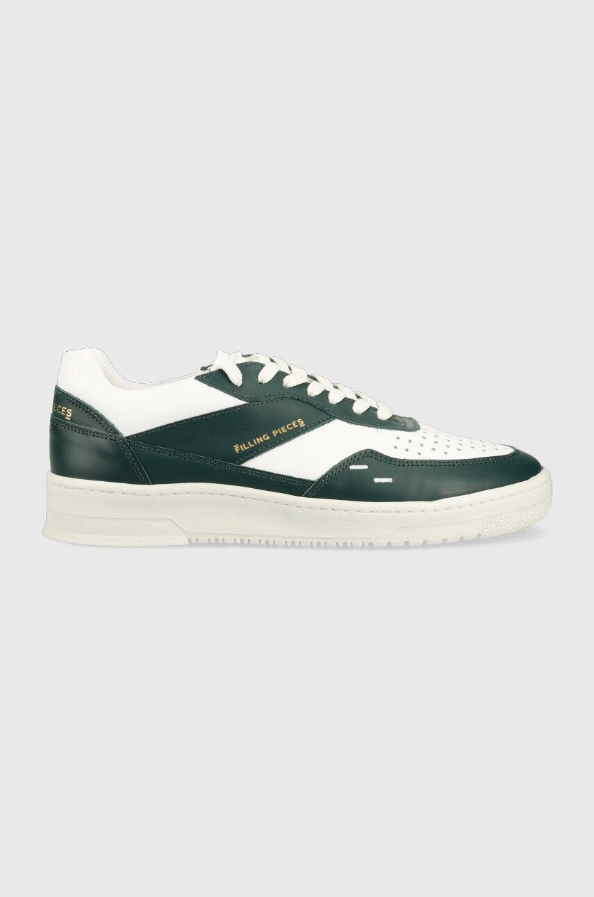 Filling Pieces Kožené sneakers boty Ace Spin zelená barva 70033491019 - Pepit.cz