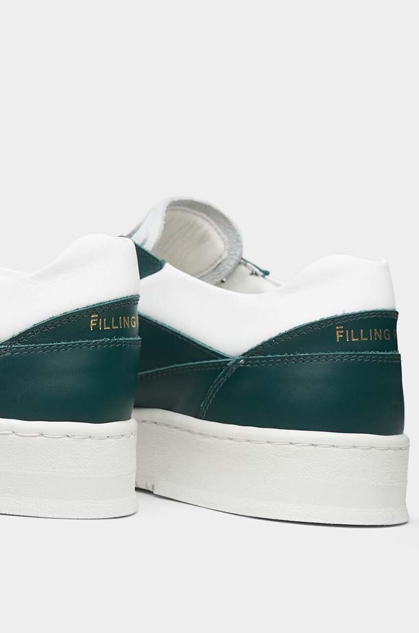 Filling Pieces Kožené sneakers boty Ace Spin zelená barva 70033491019 - Pepit.cz