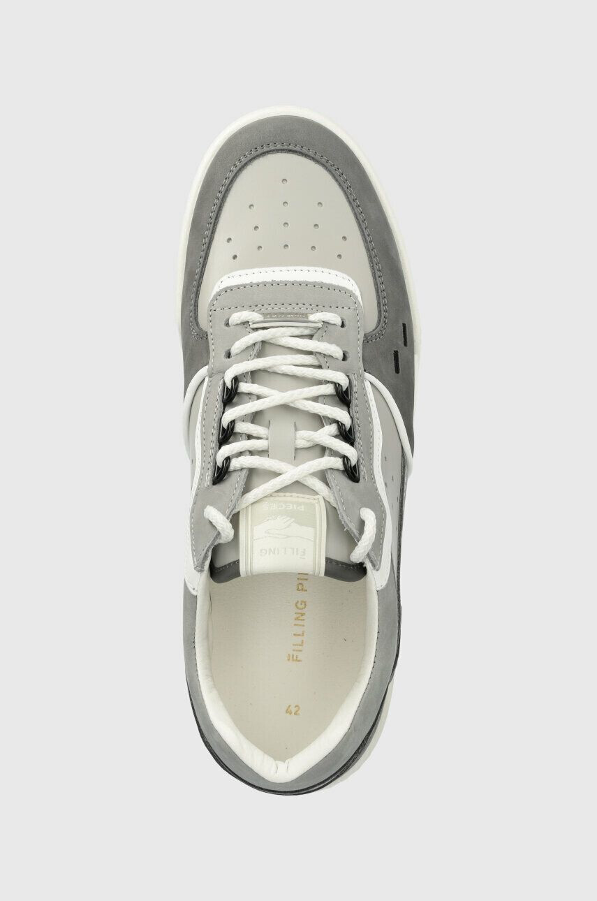 Filling Pieces Kožené sneakers boty Curb Era šedá barva 48333391002 - Pepit.cz