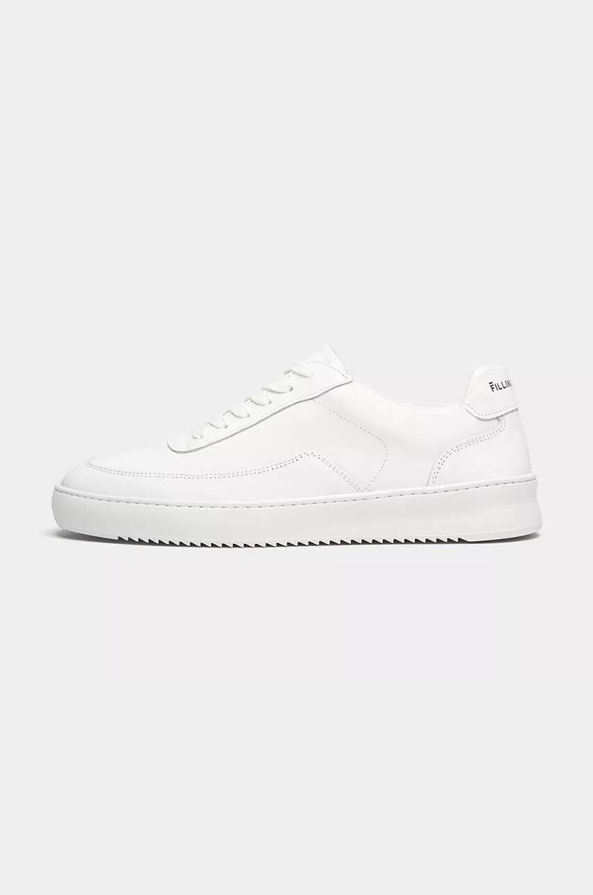 Filling Pieces Kožené sneakers boty Mondo 2.0 Ripple Nappa bílá barva 39922901901 - Pepit.cz