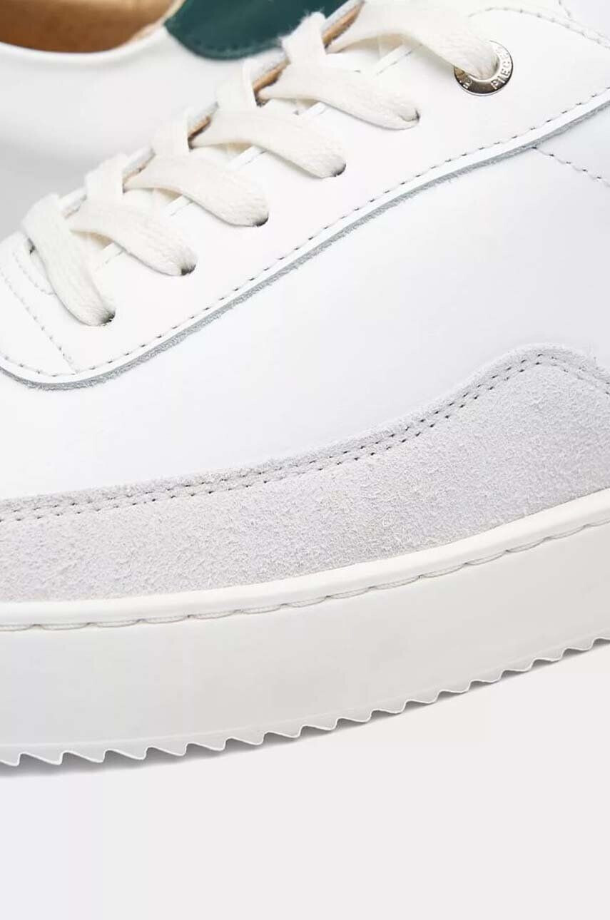 Filling Pieces Kožené sneakers boty Mondo Squash bílá barva 46733331901 - Pepit.cz