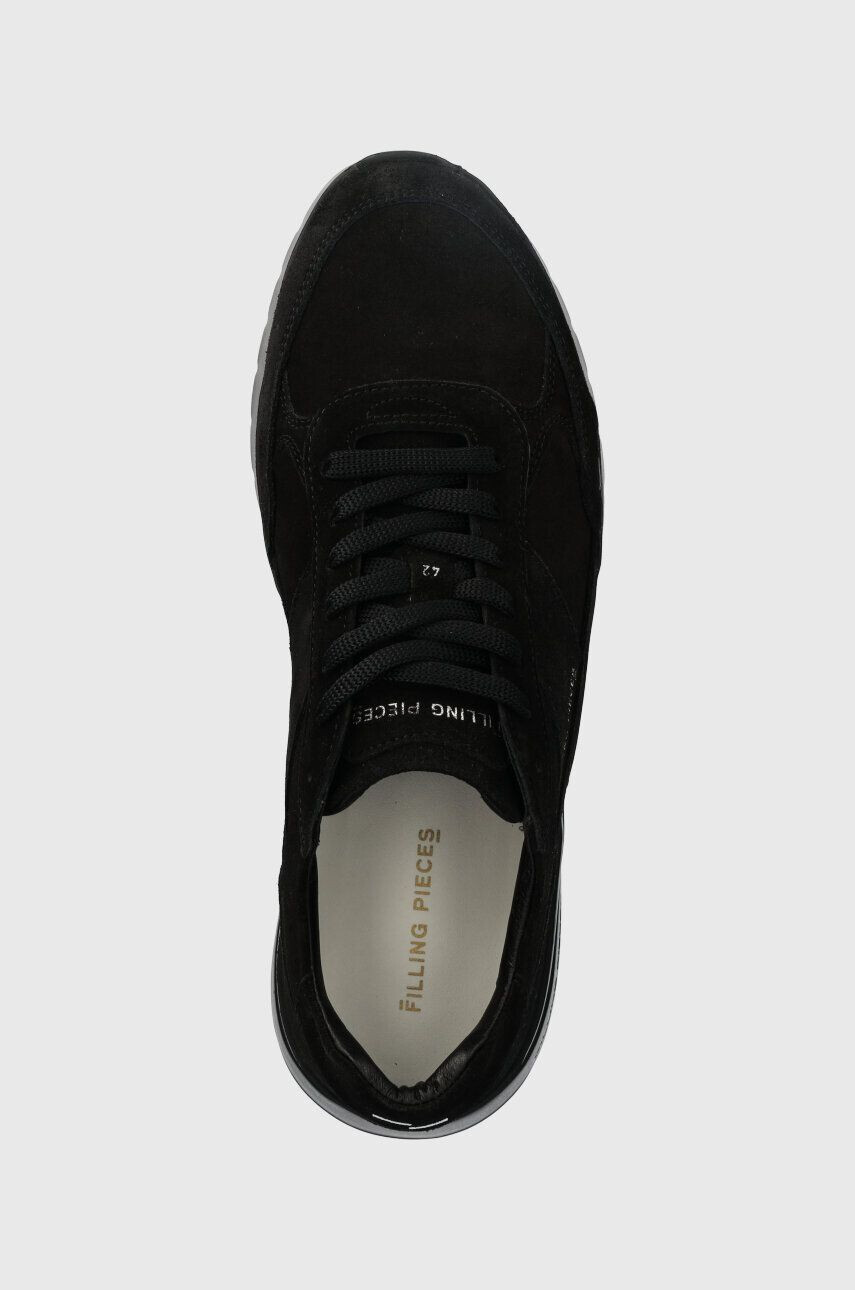 Filling Pieces Semišové sneakers boty Jet Runner černá barva 17127361847 - Pepit.cz