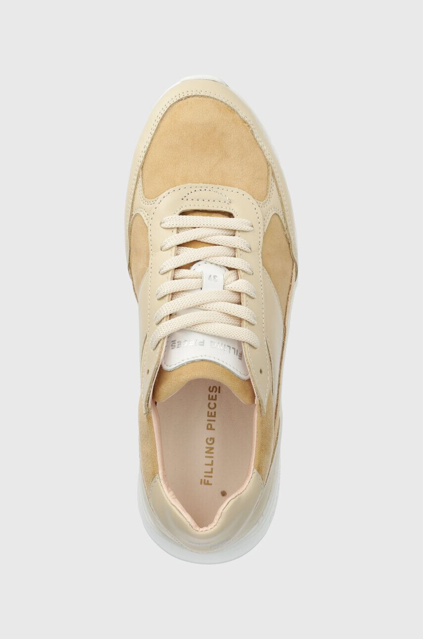 Filling Pieces Semišové sneakers boty Jet Runner béžová barva 17127361919 - Pepit.cz