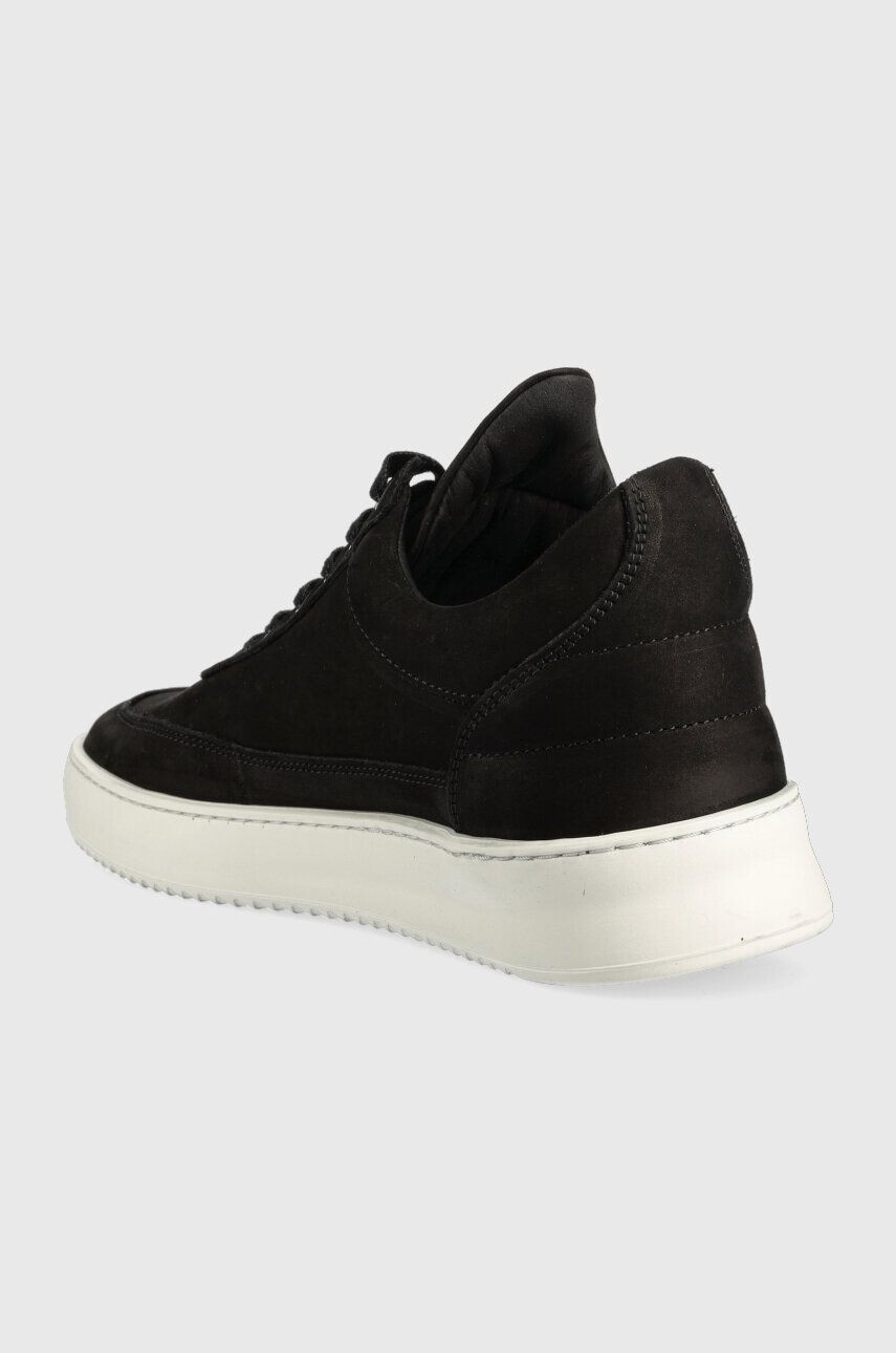 Filling Pieces Semišové sneakers boty Low Top Ripple černá barva 25121721863 - Pepit.cz