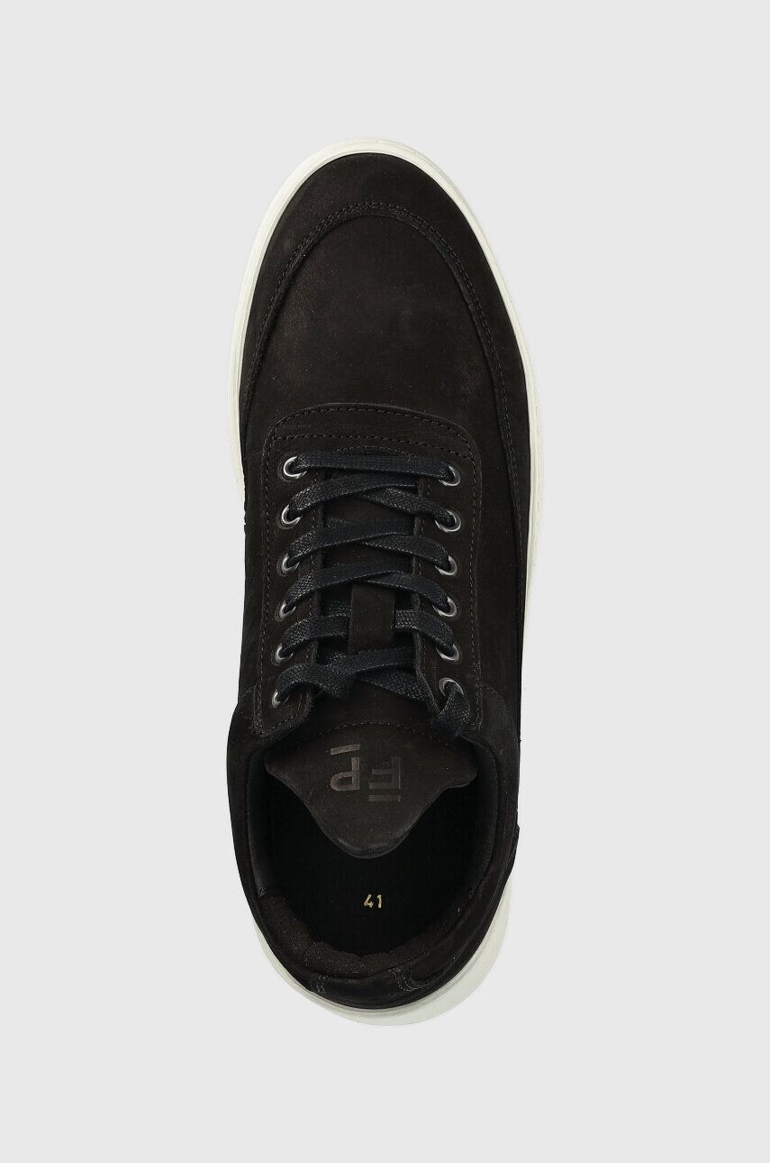 Filling Pieces Semišové sneakers boty Low Top Ripple černá barva 25121721863 - Pepit.cz