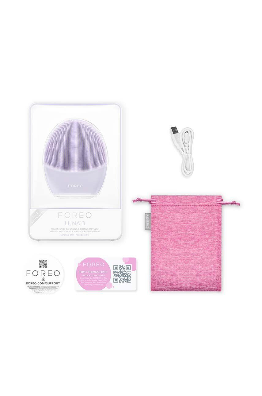 FOREO Masážní a čisticí kartáček na obličej LUNA™ 3 Sensitive Skin - Pepit.cz