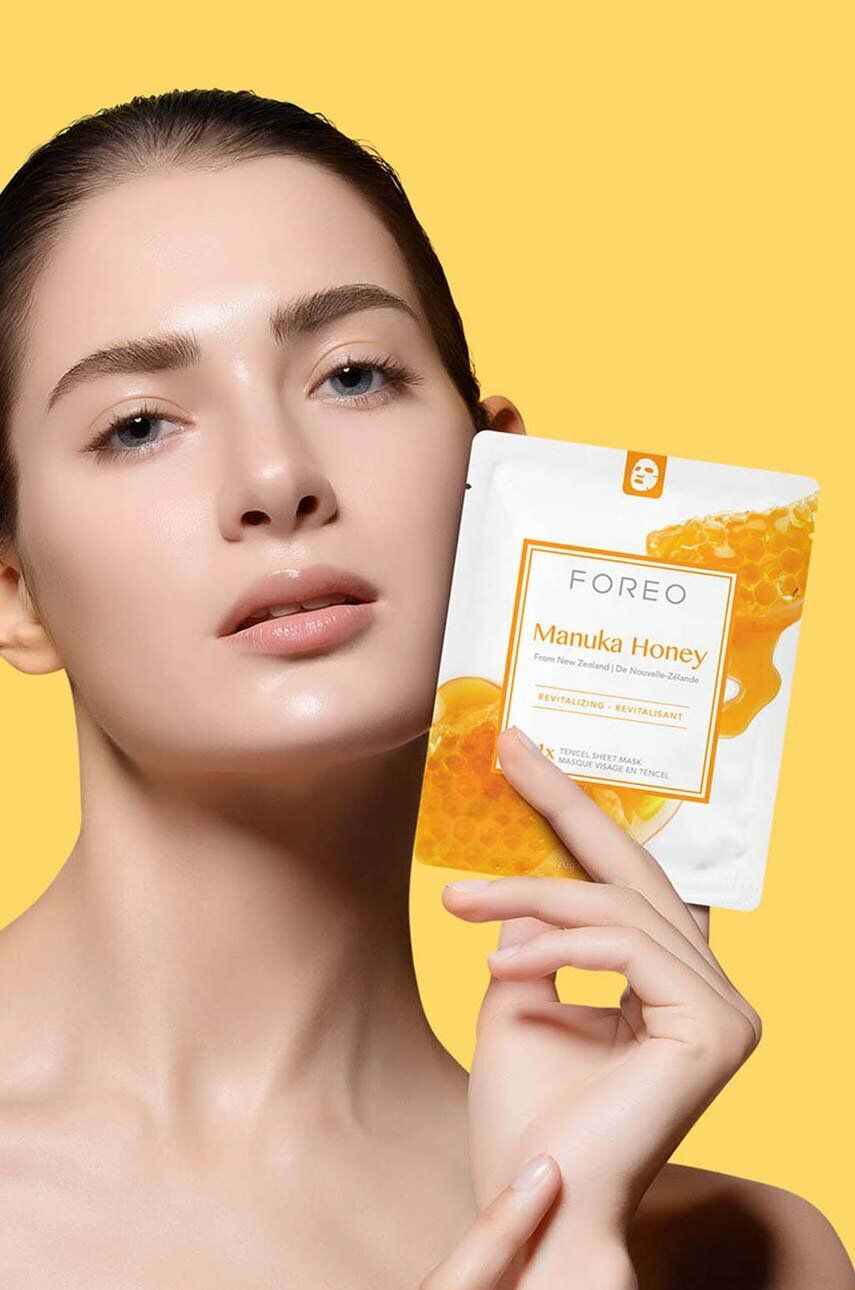 FOREO Revitalizační látková maska pro stárnoucí pleť Farm To Face Sheet Mask 3-pack - Pepit.cz