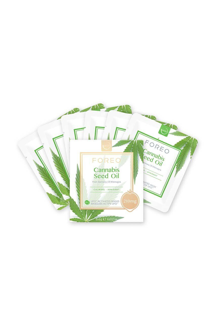 FOREO Ufo maska uklidňující zánět Cannabis Seed Oil 6-pack - Pepit.cz