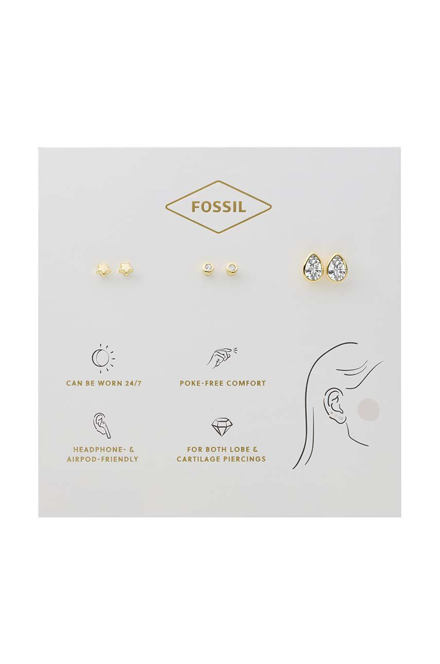 Fossil Náušnice 3-pack - Pepit.cz