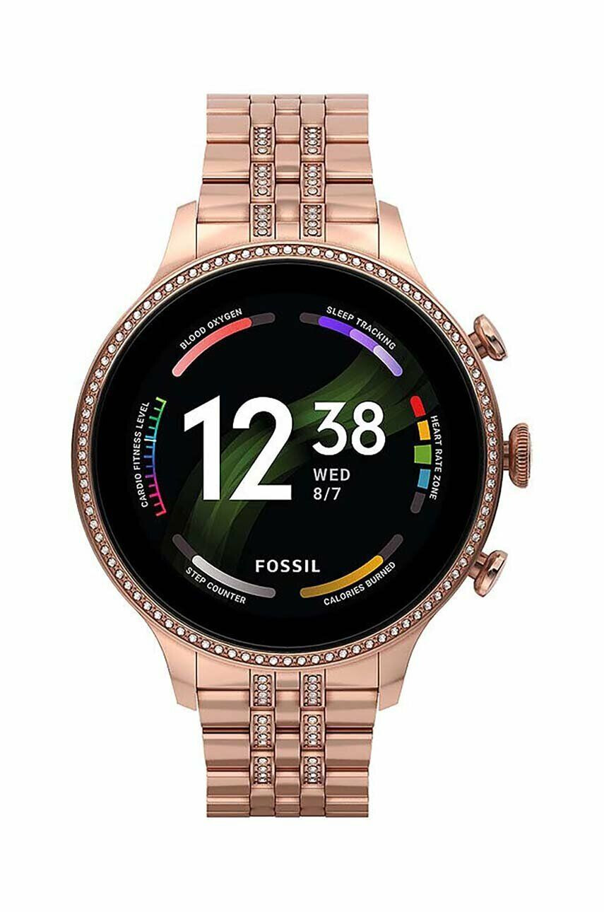 Fossil Smartwatch dámský zlatá barva - Pepit.cz