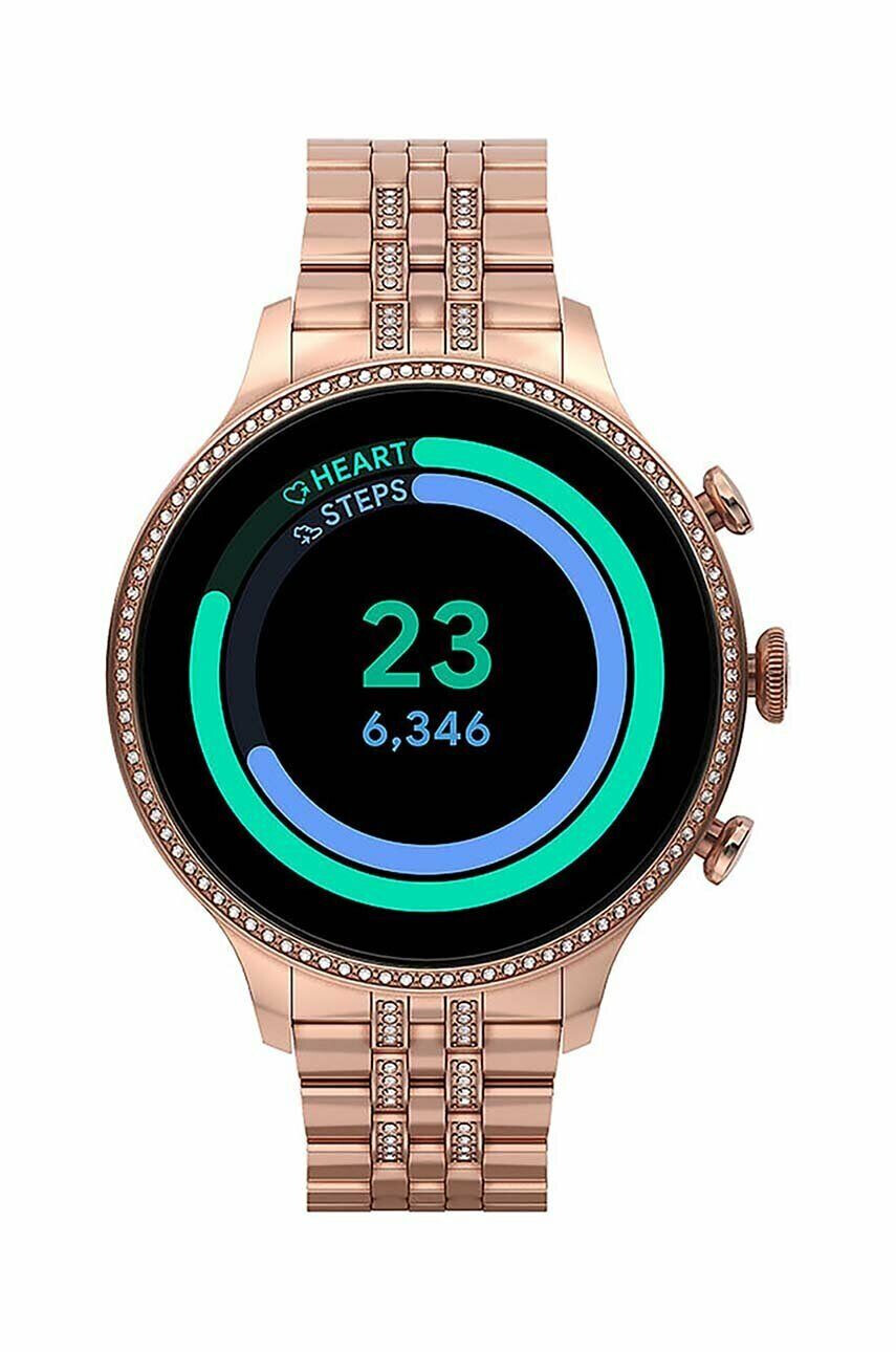 Fossil Smartwatch dámský zlatá barva - Pepit.cz