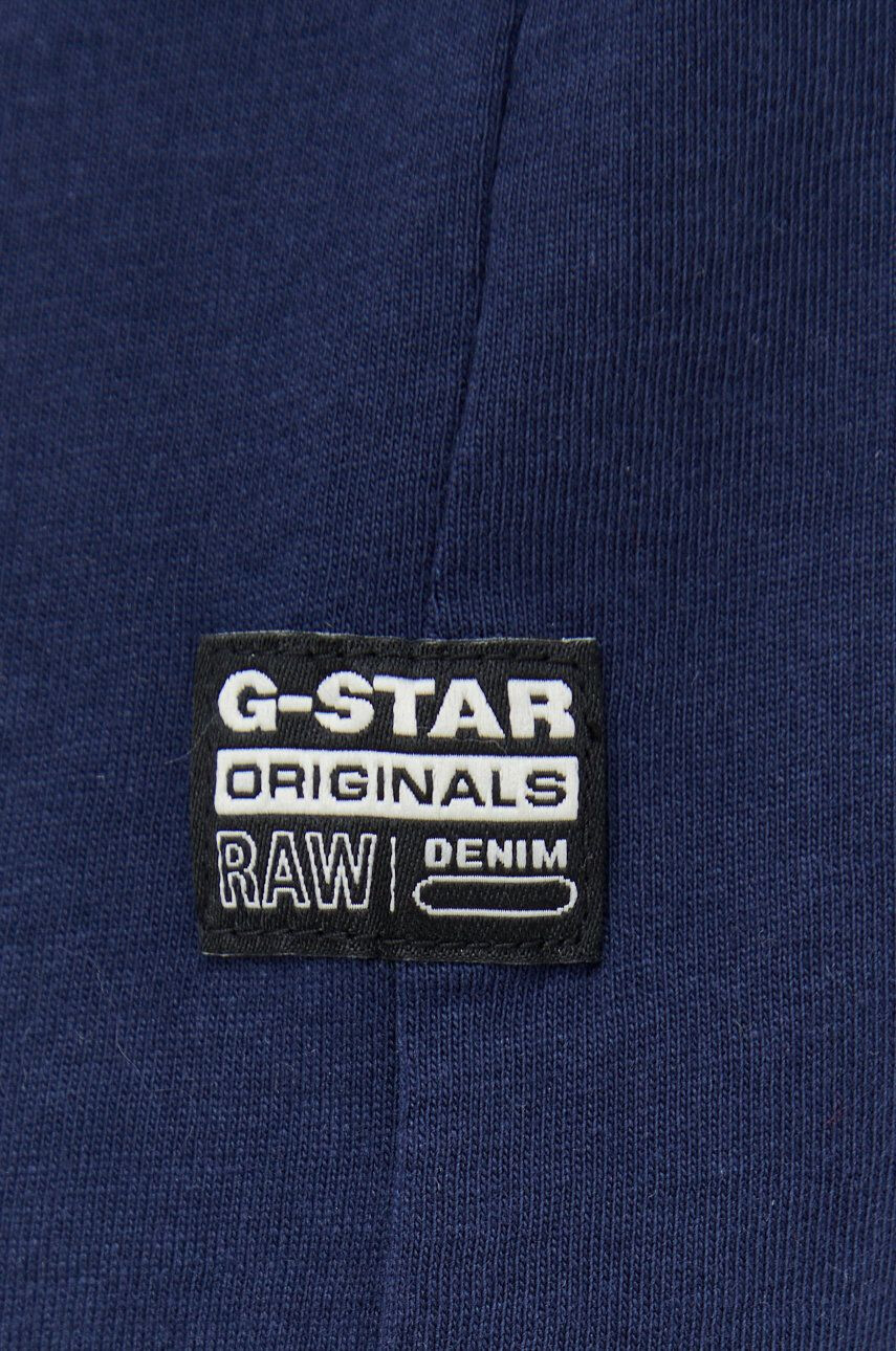 G-Star Raw Bavlněné tričko zelená barva s potiskem - Pepit.cz