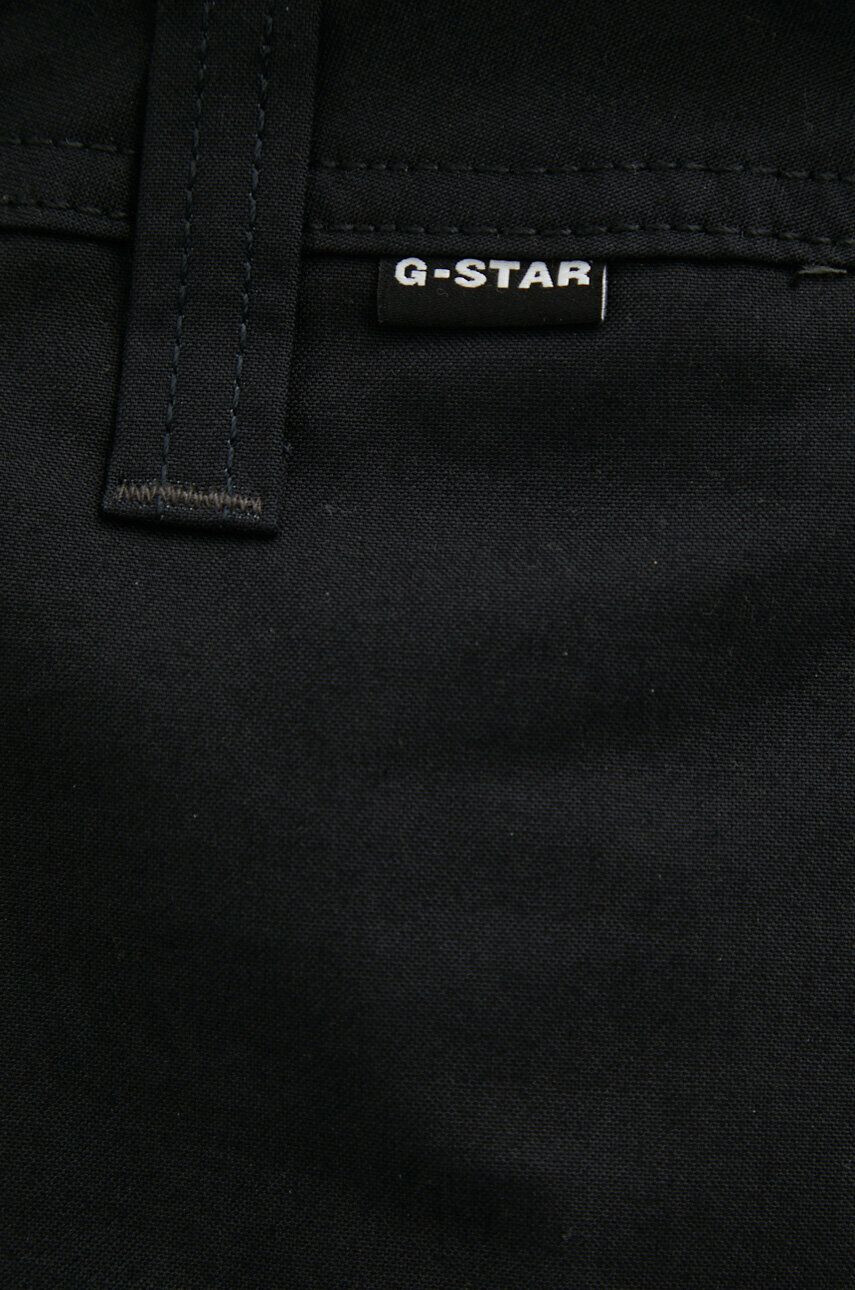 G-Star Raw Bavlněné kalhoty černá barva ve střihu cargo - Pepit.cz