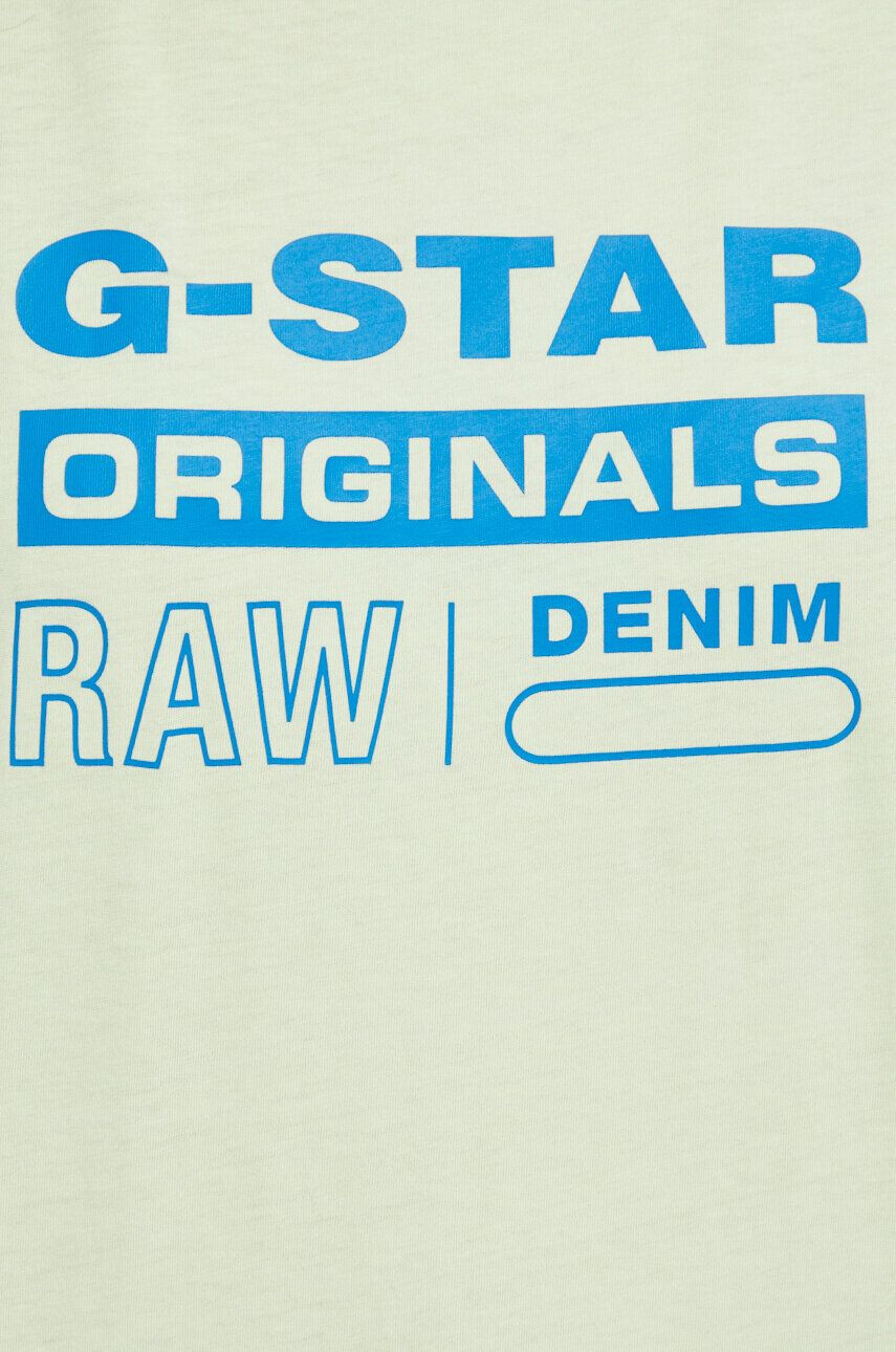 G-Star Raw Bavlněné tričko tmavomodrá barva - Pepit.cz