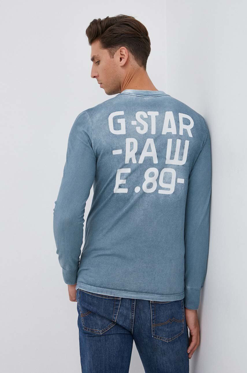 G-Star Raw Bavlněné tričko s dlouhým rukávem - Pepit.cz