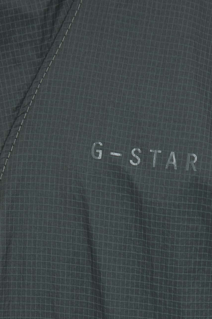 G-Star Raw Bunda pánská zelená barva přechodná oversize - Pepit.cz