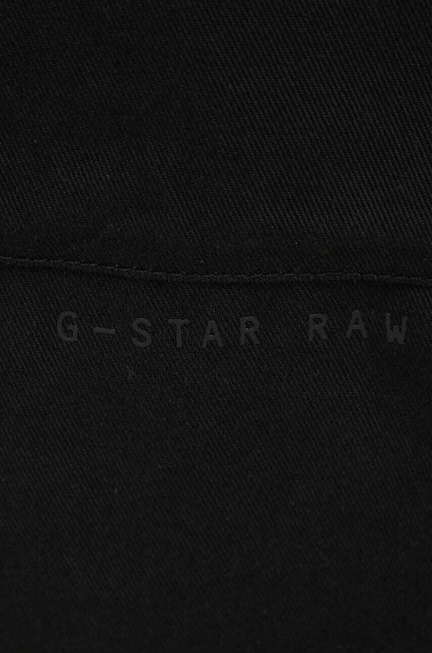 G-Star Raw Bunda pánská černá barva přechodná oversize - Pepit.cz