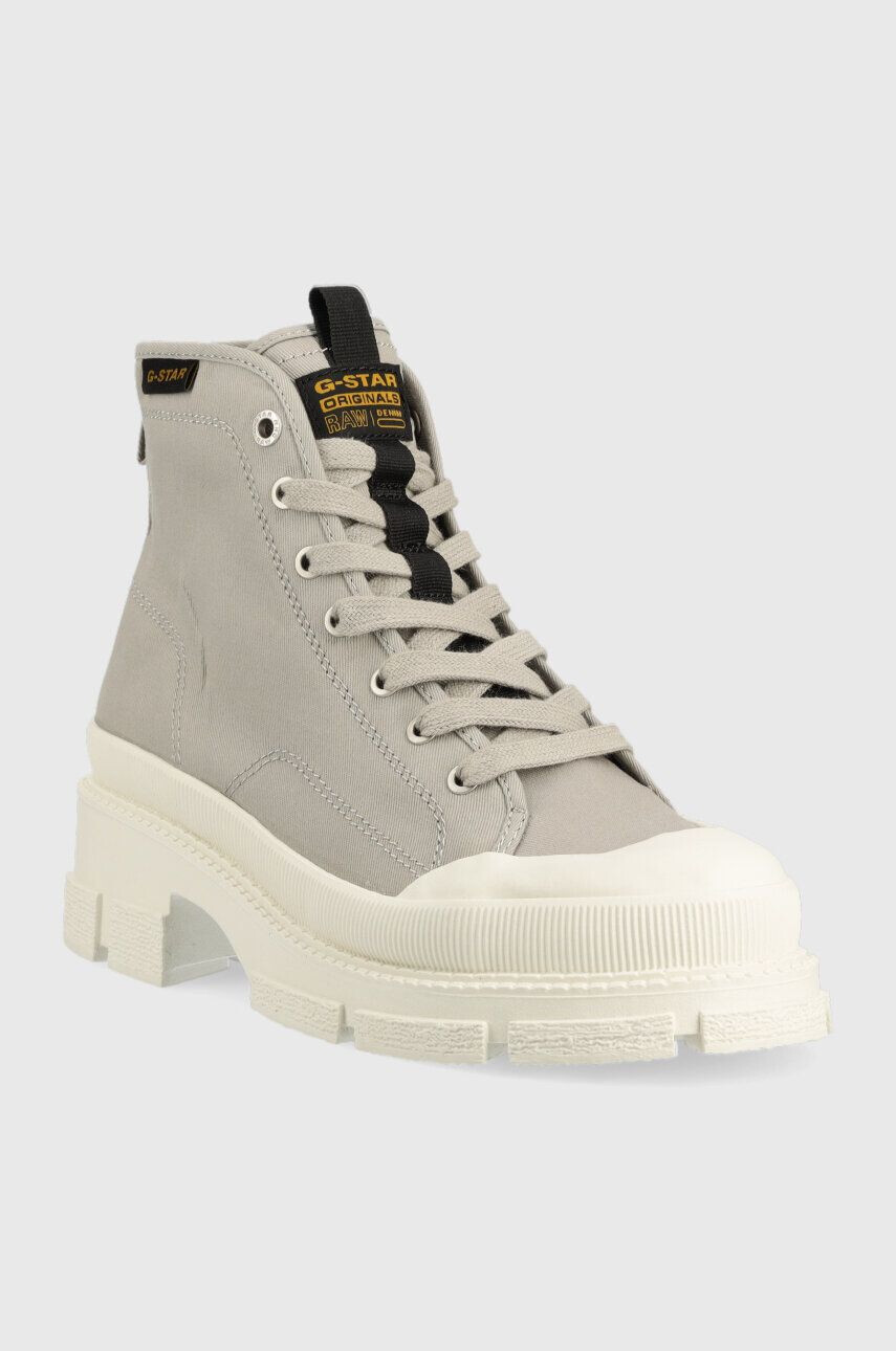 G-Star Raw Kecky Aefon Ii Mid dámské šedá barva 2311054701.LGRY - Pepit.cz