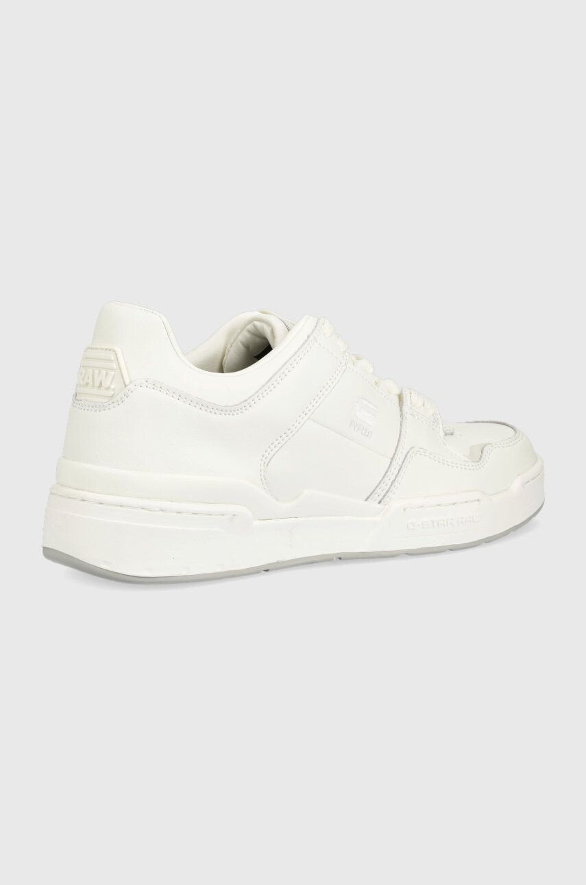 G-Star Raw Kožené sneakers boty Attacc Bsc bílá barva - Pepit.cz