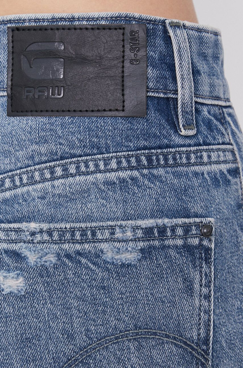 G-Star Raw Kraťasy dámské hladké high waist - Pepit.cz