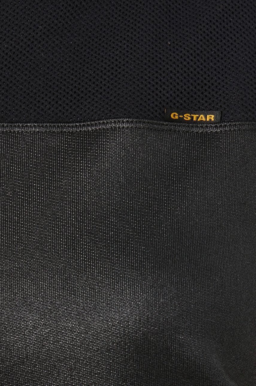 G-Star Raw Overal černá barva s kulatým průkrčníkem - Pepit.cz