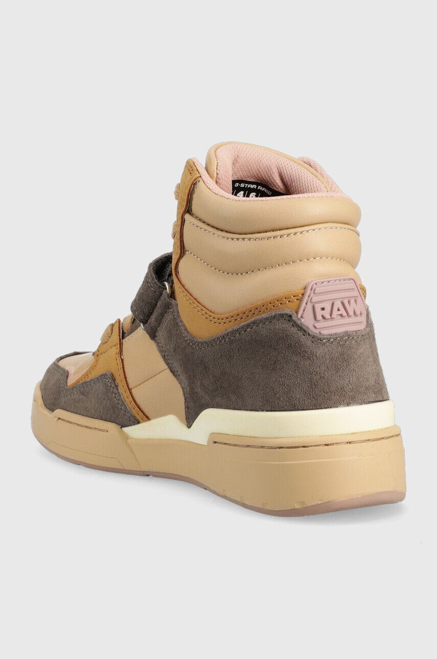 G-Star Raw Sneakers boty Attacc Mid hnědá barva - Pepit.cz