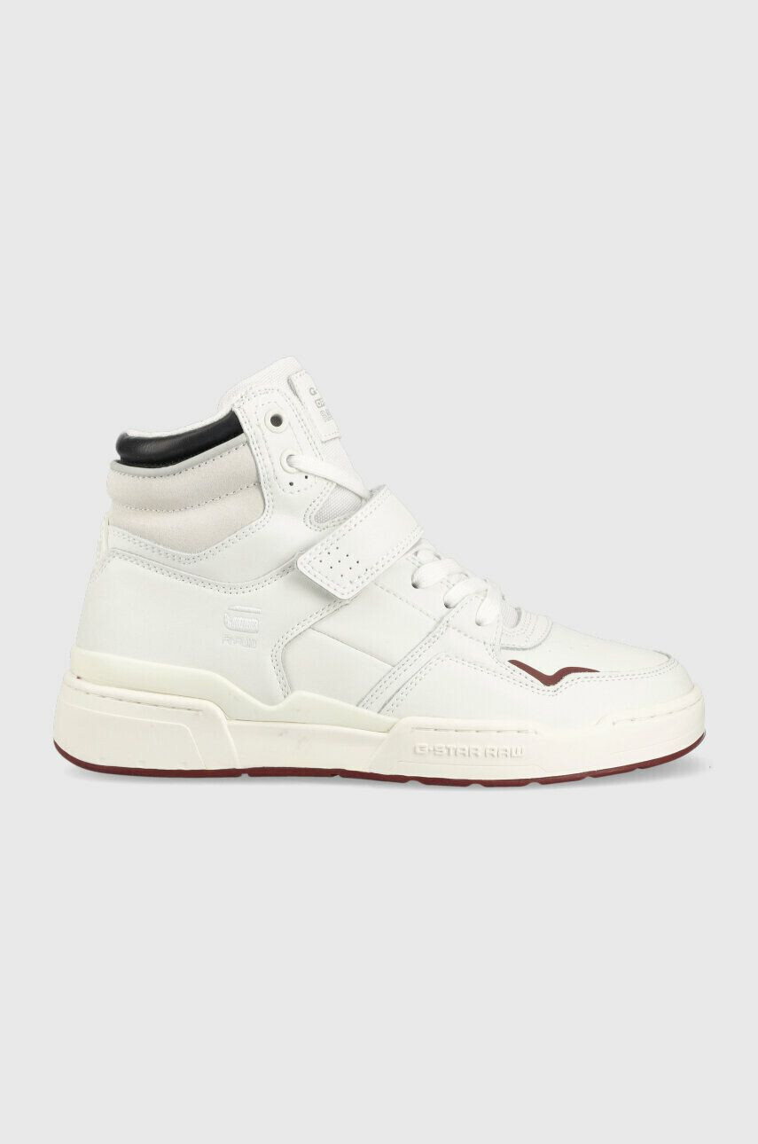 G-Star Raw Sneakers boty Attacc Mid bílá barva - Pepit.cz